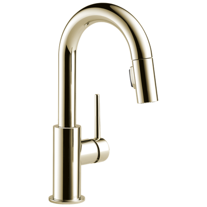 Delta - Trinsic Single Handle Pull-Down Bar / Prep Faucet