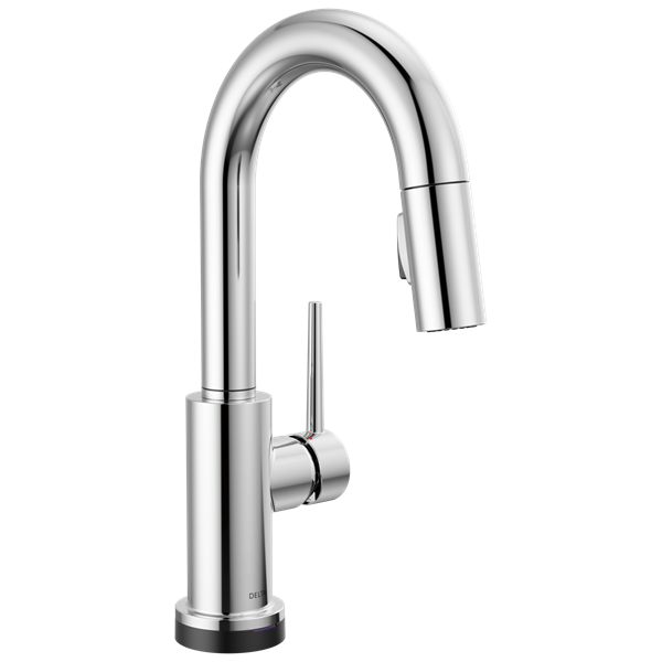 Delta - Trinsic Single Handle Pull-Down Bar / Prep Faucet With Touch2O Technology