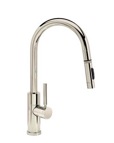 Waterstone - Modern Prep Size Plp Pulldown Faucet - Toggle Sprayer - Angled Spout