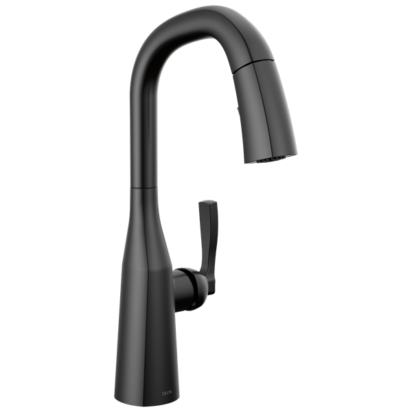 Delta - Stryke Single Handle Pull-Down Bar/Prep Faucet