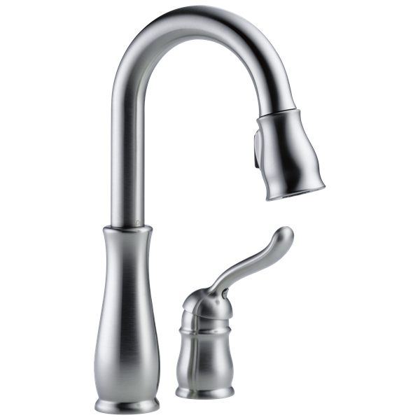 Delta - Leland Single Handle Pull-Down Bar / Prep Faucet