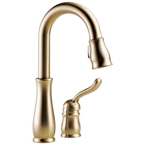 Delta - Leland Single Handle Pull-Down Bar / Prep Faucet