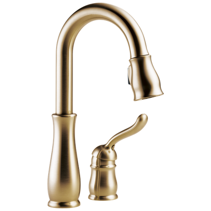 Delta - Leland Single Handle Pull-Down Bar / Prep Faucet