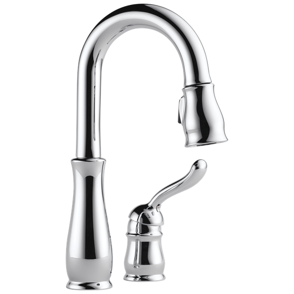 Delta - Leland Single Handle Pull-Down Bar / Prep Faucet