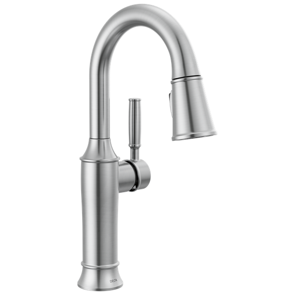 Delta - Renaldi Single Handle Pull-Down Bar / Prep Faucet