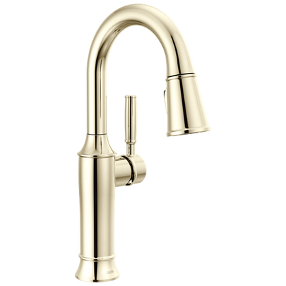 Delta - Renaldi Single Handle Pull-Down Bar / Prep Faucet