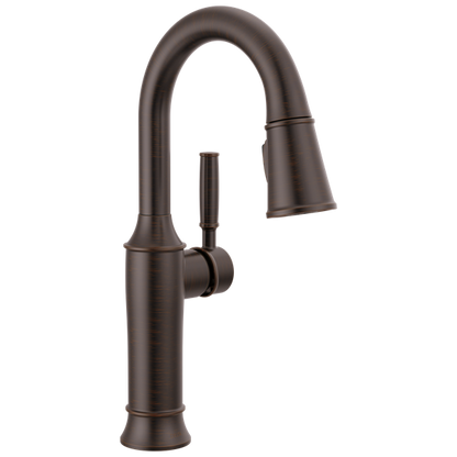 Delta - Renaldi Single Handle Pull-Down Bar / Prep Faucet