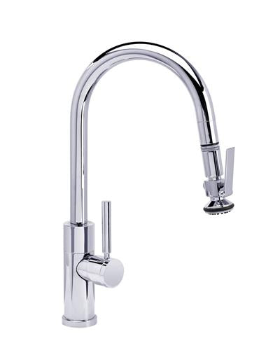 Waterstone - Modern Prep Size Plp Pulldown Faucet - Lever Sprayer - Angled Spout