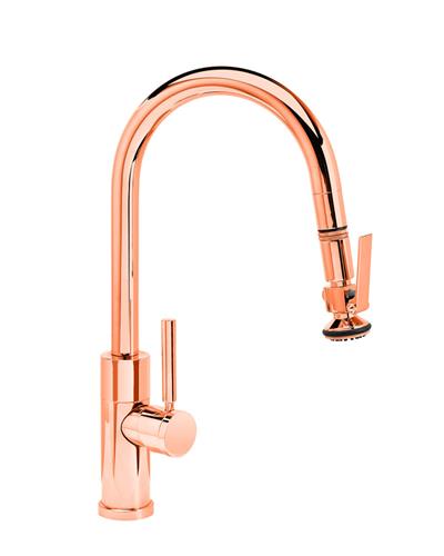 Waterstone - Modern Prep Size Plp Pulldown Faucet - Lever Sprayer - Angled Spout