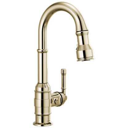 Delta - Broderick Single Handle Pull-Down Bar/Prep Faucet