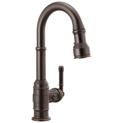 Delta - Broderick Single Handle Pull-Down Bar/Prep Faucet