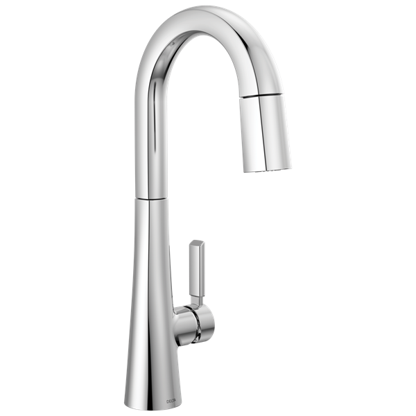 Delta - Monrovia Single Handle Pull-Down Bar / Prep Faucet