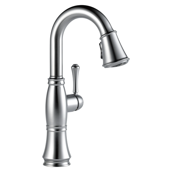Delta - Cassidy Single Handle Pull-Down Bar / Prep Faucet