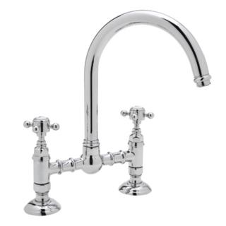 Rohl - San Julio Bridge Kitchen Faucet With Side Spray