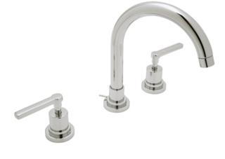 Rohl - Lombardia Widespread Lavatory Faucet With C-Spout