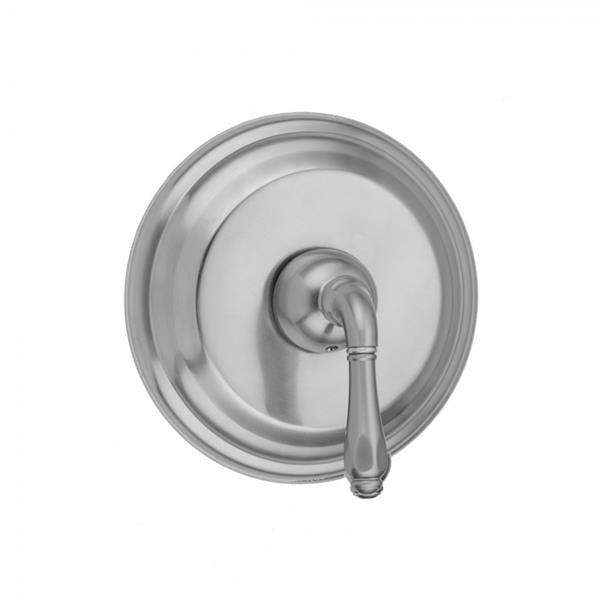 Jaclo - Round Step Plate With Smooth Lever Trim For Pressure Balance Valve (J-PBV)