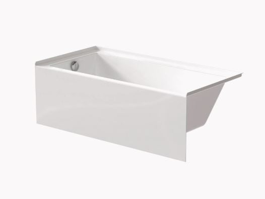 Roca Bath - Vythos Skirted Acrylic Alcove Bathtub 60 x 32 Inch - White