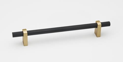 Alno - 8 Inch Pull Knurled Bar