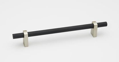 Alno - 8 Inch Pull Knurled Bar