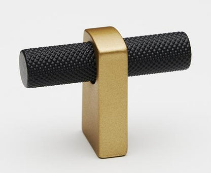 Alno - T Knob Knurled Bar