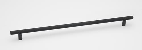 Alno - 12 Inch Pull Knurled Bar