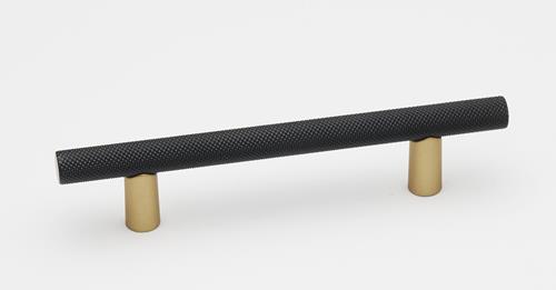 Alno - 3 1/2 Inch Pull Knurled Bar