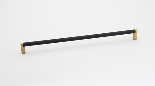 Alno - 18 Inch Pull Ribbed Bar
