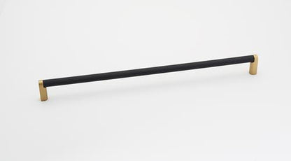 Alno - 18 Inch Pull Ribbed Bar