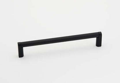 Alno - 6 Inch Pull Ribbed Bar