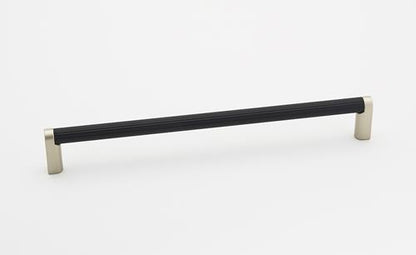 Alno - 6 Inch Pull Ribbed Bar