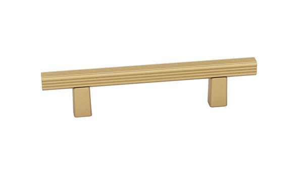 Alno - Quadrato 3-1/2 Inch Pull Groove Bar