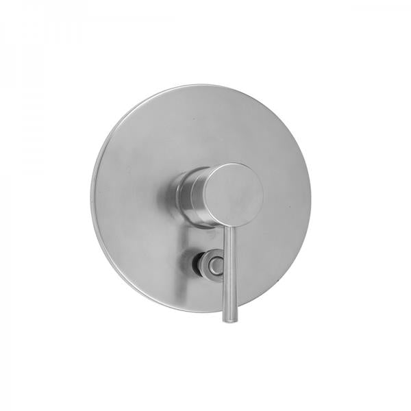 Jaclo - Round Plate With Round Lever Trim For Pressure Balance Valve With Built-in Diverter (J-DIV-PBV)