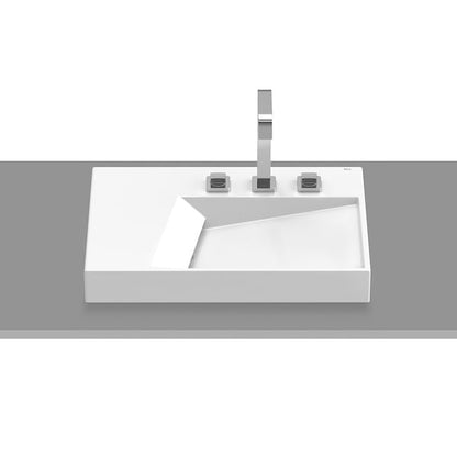 Roca Bath - Horizon Geometric Vessel Sink 24 Inch