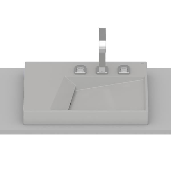 Roca Bath - Horizon Geometric Vessel Sink 24 Inch