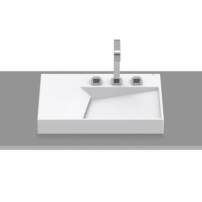 Roca Bath - Horizon Geometric Vessel Sink 24 Inch