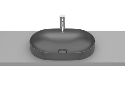 Roca Bath - Inspira Fineceramic Round Drop-In Sink 22 Inch
