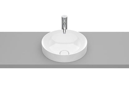 Roca Bath - Inspira Fineceramic Round Drop-In Sink 15 Inch