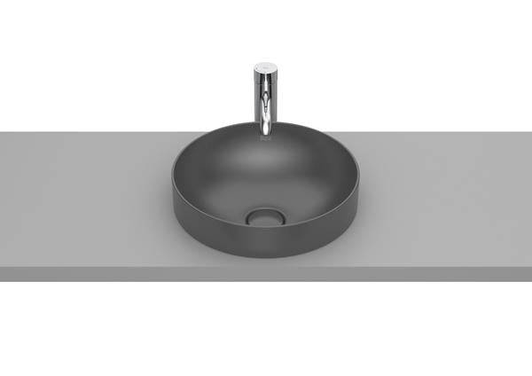Roca Bath - Inspira Fineceramic Round Drop-In Sink 15 Inch