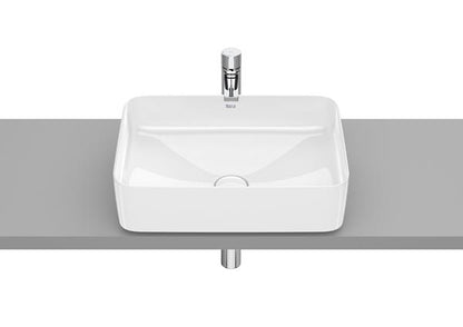 Roca Bath - Inspira Fineceramic Square Vessel Sink 20 Inch