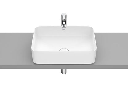 Roca Bath - Inspira Fineceramic Square Vessel Sink 20 Inch