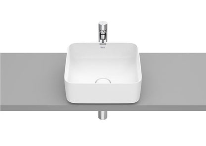 Roca Bath - Inspira Fineceramic Square Vessel Sink 15 Inch