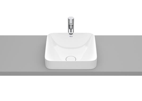 Roca Bath - Inspira Fineceramic Square Drop-In Sink 15 Inch
