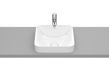 Roca Bath - Inspira Fineceramic Square Drop-In Sink 15 Inch
