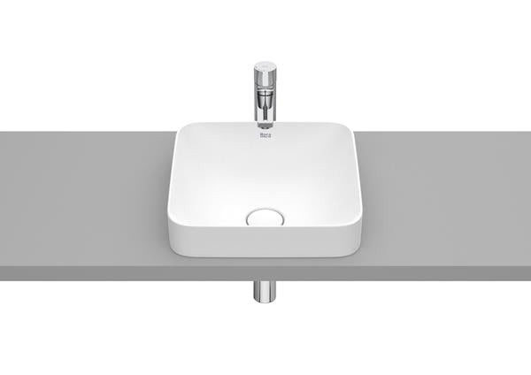 Roca Bath - Inspira Fineceramic Square Drop-In Sink 15 Inch