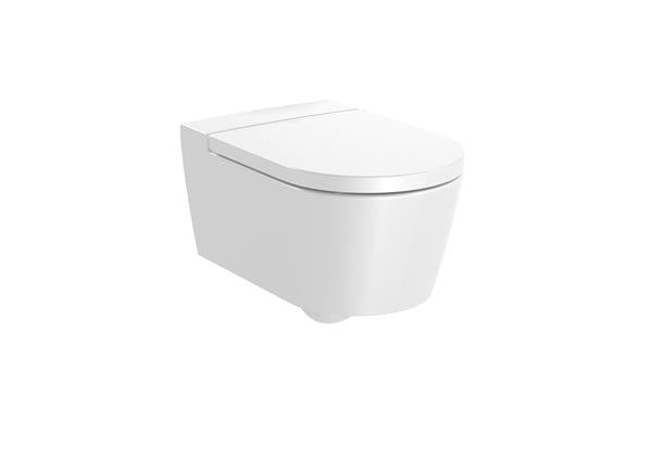 Roca Bath - Inspira Wall-Hung Rimless Toilet White