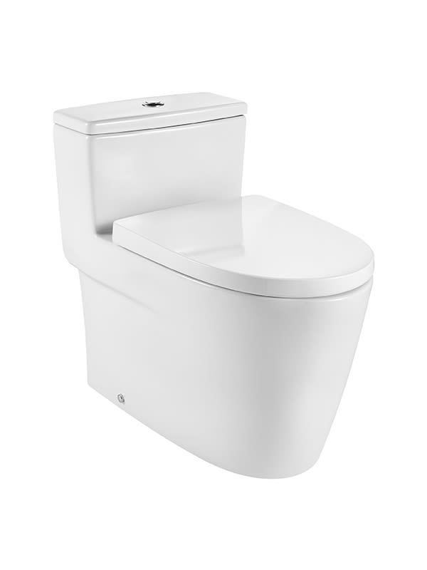 Roca Bath - Inspira One-Piece Toilet - Glossy White