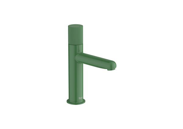 Roca Bath - Nu Basin Faucet Smooth Body And Stripes Handle. S-Size