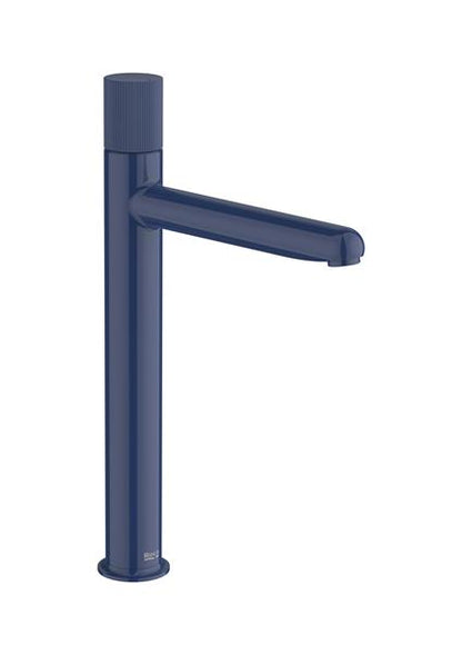 Roca Bath - Nu Basin Faucet Smooth Body And Stripes Handle. Xl-Size