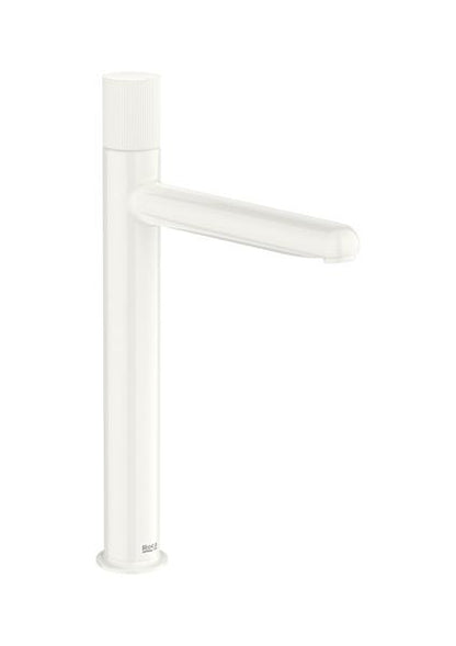 Roca Bath - Nu Basin Faucet Smooth Body And Stripes Handle. Xl-Size