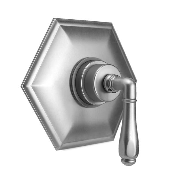 Jaclo - Hex Plate With Hex Lever Trim For Pressure Balance Cycling Valve (J-CSV)